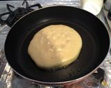 たまご一個で作る一人前パンケーキ作り方8写真