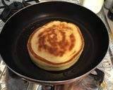 たまご一個で作る一人前パンケーキ作り方9写真