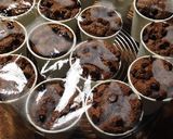 紙コップで♪チョコレートシフォンケーキ作り方14写真