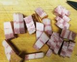 かぶとベーコンの豆乳スープ作り方3写真