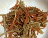 超簡単...丼で...キンピラごぼう作り方12写真