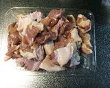 簡単☆鶏もも肉のくわ焼き作り方1写真