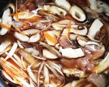 もちもち！黒米とごぼうの炊き込みご飯作り方5写真