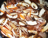 もちもち！黒米とごぼうの炊き込みご飯作り方5写真