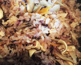 もちもち！黒米とごぼうの炊き込みご飯作り方7写真