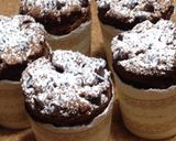 紙コップで♪チョコレートシフォンケーキ作り方16写真
