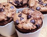 紙コップで♪チョコレートシフォンケーキ作り方15写真