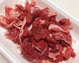 簡単＊牛肉と春雨の炒り煮作り方1写真