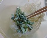 菜の花と茹で卵❀マヨぽん胡麻和え作り方4写真