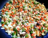 豆腐でヘルシー♡タコライス風ごはん作り方2写真