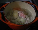 天然だしパックで作る 和風カレーうどん作り方2写真