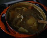 天然だしパックで作る 和風カレーうどん作り方3写真