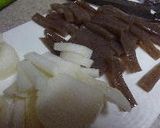 大根&こんにゃく&サンマ缶のうま煮作り方1写真
