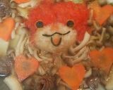 ジバニャンのみぞれ鍋♪バレンタイン仕様♪作り方8写真