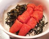 高菜明太丼作り方2写真