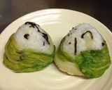 白菜と塩昆布があう♪白菜巻きおにぎり作り方7写真