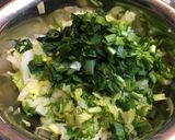 男の白菜とニラ餃子作り方4写真