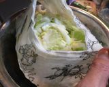 男の白菜とニラ餃子作り方2写真