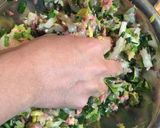 男の白菜とニラ餃子作り方6写真