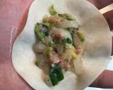 男の白菜とニラ餃子作り方8写真