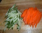 野菜とチャーシューの中華和え作り方2写真