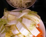 白菜どっさり！豚肉のさっぱり南蛮漬け作り方1写真