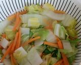 白菜どっさり！豚肉のさっぱり南蛮漬け作り方3写真