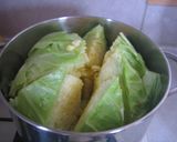 でっかいキャベツまるごとスープ作り方1写真