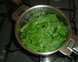 春菊と豚肉のナムル作り方1写真