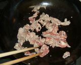 春菊と豚肉のナムル作り方2写真