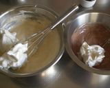 ２層❤チョコバナナシフォンケーキ作り方16写真