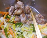 白菜どっさり！豚肉のさっぱり南蛮漬け作り方8写真