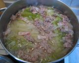 でっかいキャベツまるごとスープ作り方5写真