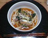 簡単、定番！ おばあちゃんの肉うどん作り方6写真