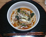 簡単、定番！ おばあちゃんの肉うどん作り方6写真