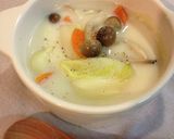 簡単！白菜の優しいミルクスープ作り方7写真