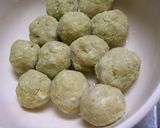 レンジで成形♪おからと蓮根のコロ②ボール作り方2写真