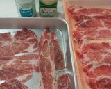 オーロラソースで♪豚しゃぶ肉のポテト巻き作り方2写真