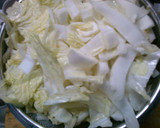 簡単！　白菜　鶏肉の　ピリ辛　中華煮込み作り方1写真