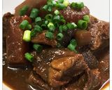 STAUBで☆牛すじ煮込み ☆八丁味噌作り方7写真