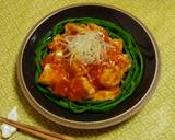揚げずに鶏胸つるん♪チリソースがらめ作り方7写真