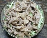 汁(つゆ)が激ウマ♡しょうが焼き丼作り方5写真