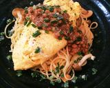 ＊とろふわオム納豆パスタ＊作り方12写真
