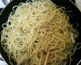 KALDIブルスケッタでじゃこ大葉パスタ作り方5写真
