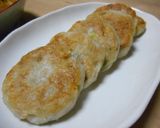 レンジで簡単☆里芋餅バターしょうゆ味作り方7写真