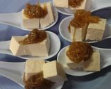 絹ごし豆腐♪えのき瓶盛り付け作り方3写真