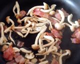 菜の花とココナッツオイルの和風パスタ作り方5写真