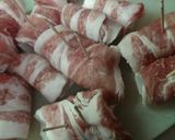 豚ロース薄切り大根巻き巻き♪すき焼き味作り方3写真