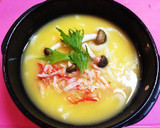 簡単！茶碗蒸し♡うどんを入れて小田巻蒸し作り方5写真