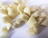 じゃがいもとひき肉の煮物作り方1写真